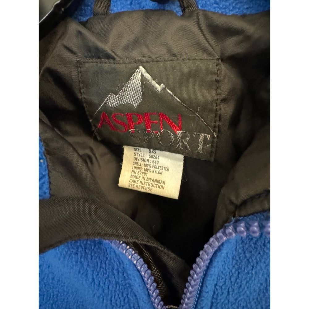Aspen Sport blue‎ black boys coat size 8 - Picture 2 of 5